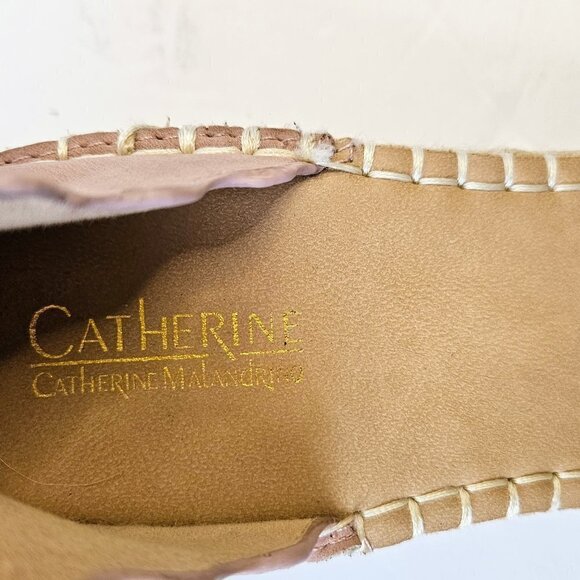 CATHERINE'S ESPADRILLE COMTEMPORARY WEDGE HEELS WOMEN  SANDALS SIZE 10 - Picture 6 of 6